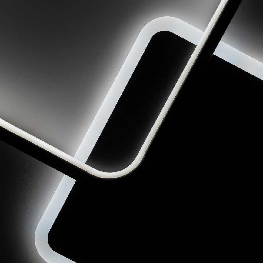 Brilagi - Ρυθμιζόμενο φωτιστικό οροφής FLARE LED/64W/230V 45x45 cm 3000/4000/6000K + τηλεχειριστήριο