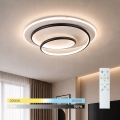BRILAGI - Ρυθμιζόμενο φωτιστικό οροφής LED FLARE LED/70W/230V 3000-6000K Ø 50 cm λευκό/μαύρο + τηλεχειριστήριο