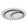 Brilagi - Ρυθμιζόμενο φωτιστικό οροφής LED FLARE LED/70W/230V 3000-6000K Ø 50 cm λευκό/μαύρο + τηλεχειριστήριο
