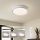Brilagi - Ρυθμιζόμενο φωτιστικό οροφής LED KREON LED/54W/230V 3000-6000K μαύρο Ø 38 cm + τηλεχειριστήριο