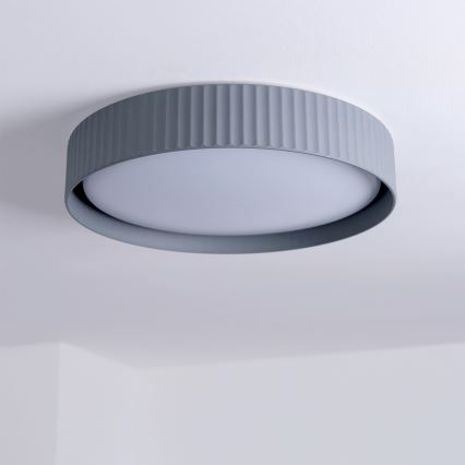 Brilagi - Ρυθμιζόμενο LED φωτιστικό οροφής LUCIA LED/48W/230V 3000-6500K Ø 41 cm γκρι + τηλεχειριστήριο