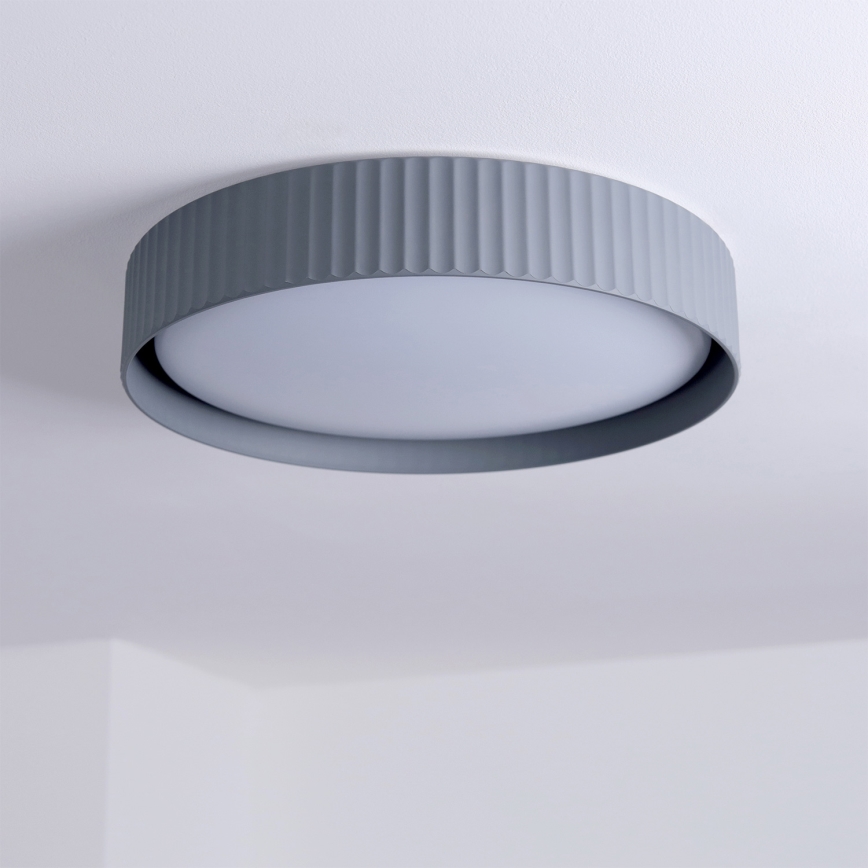 Brilagi - Ρυθμιζόμενο LED φωτιστικό οροφής LUCIA LED/48W/230V 3000-6500K Ø 41 cm γκρι + τηλεχειριστήριο