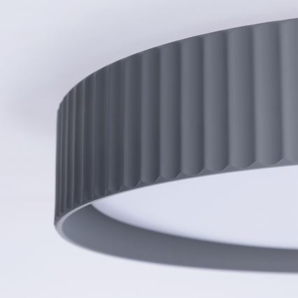 Brilagi - Ρυθμιζόμενο LED φωτιστικό οροφής LUCIA LED/48W/230V 3000-6500K Ø 41 cm γκρι + τηλεχειριστήριο