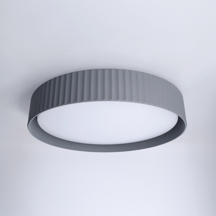Brilagi - Ρυθμιζόμενο LED φωτιστικό οροφής LUCIA LED/48W/230V 3000-6500K Ø 41 cm γκρι + τηλεχειριστήριο