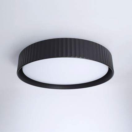 Brilagi - Ρυθμιζόμενο LED φωτιστικό οροφής LUCIA LED/48W/230V 3000-6500K διάμ. 41 cm μαύρο + τηλεχειριστήριο