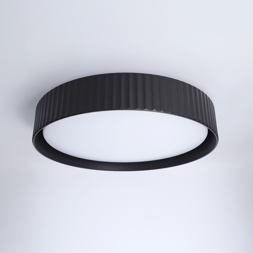 Brilagi - Ρυθμιζόμενο LED φωτιστικό οροφής LUCIA LED/48W/230V 3000-6500K διάμ. 41 cm μαύρο + τηλεχειριστήριο