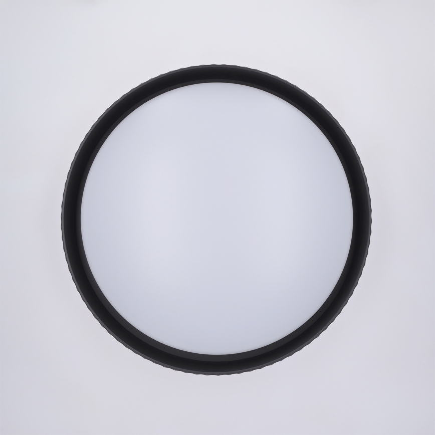 Brilagi - Ρυθμιζόμενο LED φωτιστικό οροφής LUCIA LED/48W/230V 3000-6500K διάμ. 41 cm μαύρο + τηλεχειριστήριο