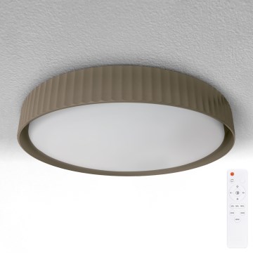 Brilagi - Ρυθμιζόμενο φωτιστικό οροφής LED LUCIA LED/60W/230V 3000-6500K Ø 59 cm ταουπ + τηλεχειριστήριο