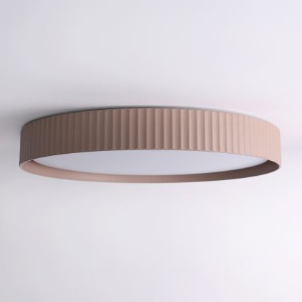 Brilagi - Ρυθμιζόμενο LED φωτιστικό οροφής LUCIA LED/60W/230V 3000-6500K, διάμ. 59 cm, καφέ, με τηλεχειριστήριο