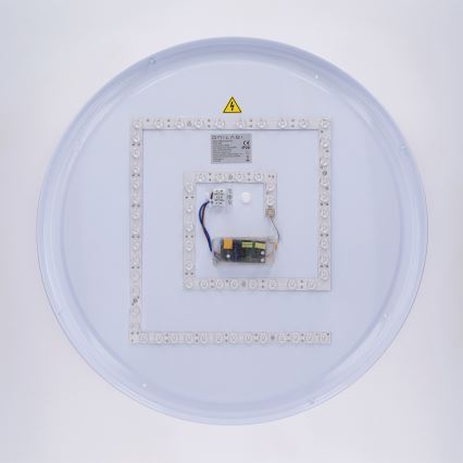 Brilagi - Ρυθμιζόμενο LED φωτιστικό οροφής LUCIA LED/60W/230V 3000-6500K, διάμ. 59 cm, καφέ, με τηλεχειριστήριο