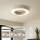 Brilagi - Ρυθμιζόμενο φωτιστικό οροφής LED LUMIX LED/48W/230V 3000-6000K μπεζ διάμ. 50 εκ. + τηλεχειριστήριο