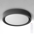 Brilagi - Ρυθμιζόμενο φωτιστικό οροφής LED MATTEO LED/48W/230V 3000-6500K Ø 41 cm μαύρο + τηλεχειριστήριο