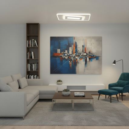BRILAGI - LED Ρυθμιζόμενο φωτιστικό οροφής MODERN LED/51W/230V 3000-6000K 20x40 cm + τηλεχειριστήριο