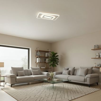BRILAGI - LED Ρυθμιζόμενο φωτιστικό οροφής MODERN LED/51W/230V 3000-6000K 20x40 cm + τηλεχειριστήριο