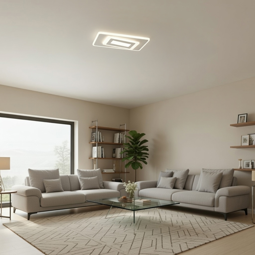 BRILAGI - LED Ρυθμιζόμενο φωτιστικό οροφής MODERN LED/51W/230V 3000-6000K 20x40 cm + τηλεχειριστήριο