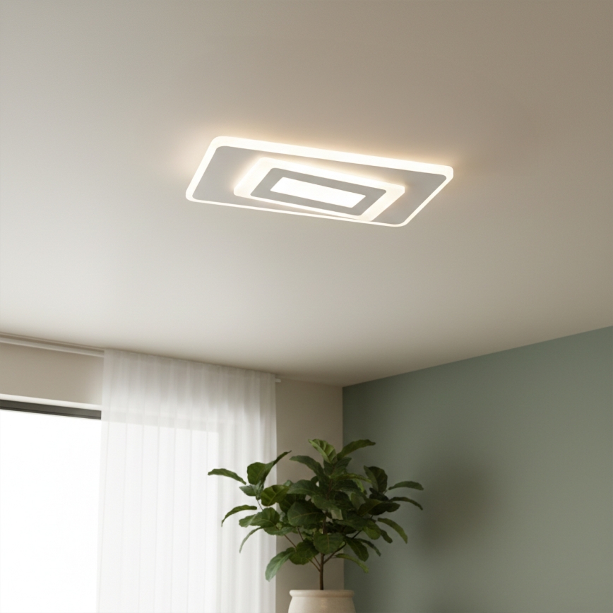 BRILAGI - LED Ρυθμιζόμενο φωτιστικό οροφής MODERN LED/51W/230V 3000-6000K 20x40 cm + τηλεχειριστήριο