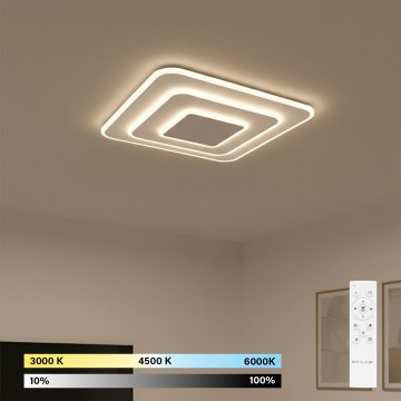 Brilagi - Ρυθμιζόμενο φωτιστικό οροφής LED MODERN LED/72W/230V 3000-6000K 46,6x46,6 cm + τηλεχειριστήριο