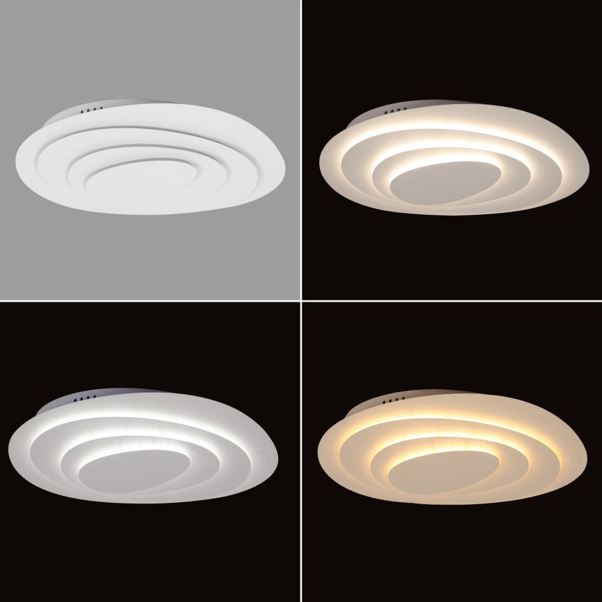 Brilagi - LED ρυθμιζόμενο φωτιστικό οροφής MODERN MAXI LED/87W/230V 3000-6000K 67x80 cm + τηλεχειριστήριο