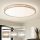 Brilagi - Ρυθμιζόμενο φωτιστικό οροφής LED MOLINA LED/128W/230V 3000-6000K δρυς Ø100 cm + τηλεχειριστήριο