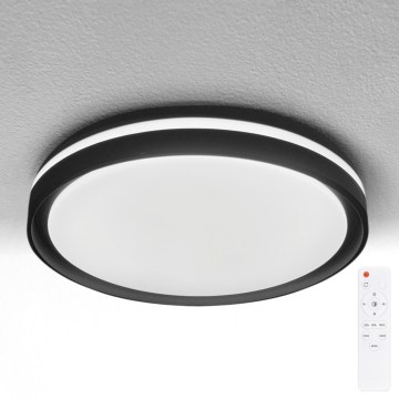 Brilagi - Ρυθμιζόμενο φωτιστικό οροφής LED NAOMI LED/48W/230V 3000-6500K Ø 39 cm μαύρο + τηλεχειριστήριο