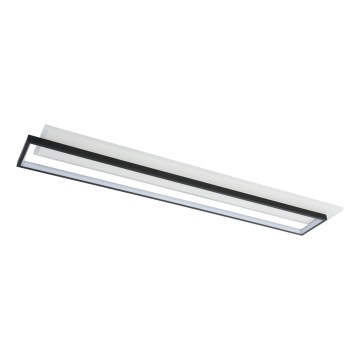Brilagi - Ρυθμιζόμενο φωτιστικό οροφής LED OUTLINE LED/90W/230V 3000-6000K 18x100 cm λευκό/μαύρο + τηλεχειριστήριο