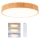 Brilagi - Ρυθμιζόμενο φωτιστικό οροφής LED POOL LED/50W/230V 3000-6000K διάμ. 40 cm, φινίρισμα ξύλου + τηλεχειριστήριο