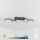Brilagi - Ρυθμιζόμενο φωτιστικό οροφής LED RINGO LED/34W/230V 3000-6000K 28x84 cm μαύρο + τηλεχειριστήριο