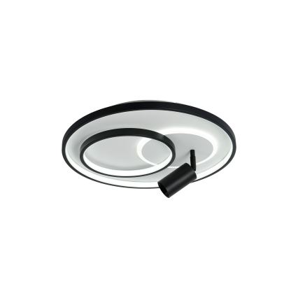 Brilagi - Ρυθμιζόμενο LED φωτιστικό οροφής UNITY LED/60W/230V + 1xGU10/3W 3000-6000K Ø 50 cm λευκό/μαύρο + τηλεχειριστήριο