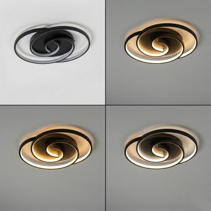 Brilagi - Ρυθμιζόμενο LED φωτιστικό οροφής VELO LED/70W/230V 3000-6500K 38x47,8 cm + τηλεχειριστήριο