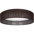Brilagi - Ρυθμιζόμενο φωτιστικό οροφής LED VELVET SMART VARI LED/36W/230V 3000-6500K Ø 55 cm καφέ + τηλεχειριστήριο