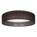 Brilagi - Ρυθμιζόμενο φωτιστικό οροφής LED VELVET SMARTIX LED/24W/230V 3000-6000K Ø 45 cm καφέ Wi‑Fi Tuya Beacon + τηλεχειριστήριο