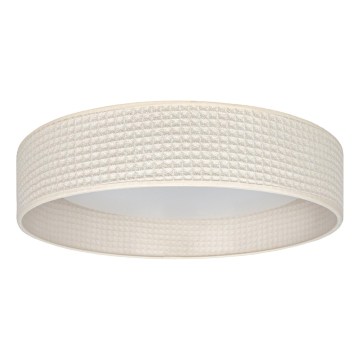 Brilagi - Ρυθμιζόμενο φωτιστικό οροφής LED VELVET SMARTIX STARS, 36W/230V, 3000–6000K, διάμ. 55 cm, κομψή κρεμ απόχρωση, Wi‑Fi Tuya Beacon + τηλεχειριστήριο