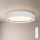Brilagi - Ρυθμιζόμενο φωτιστικό οροφής LED WALDO LED/48W/230V 3000-6500K διάμ. 40 εκ. λευκό/ασημί + τηλεχειριστήριο