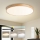 Brilagi - Ρυθμιζόμενο φωτιστικό οροφής LED WOODLINE, 100 W, 230 V, 3000–6000 K, σε απόχρωση δρυός, διάμ. 80 εκ. + τηλεχειριστήριο