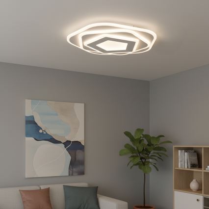 Brilagi - LED Ρυθμιζόμενο φωτιστικό οροφής MODERN LED/64W/230V 3000-6000K διάμ. 40 εκ. + τηλεχειριστήριο