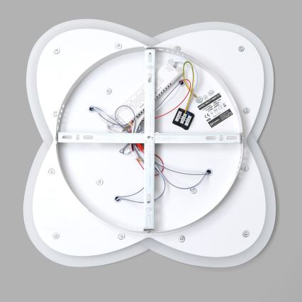 Brilagi - LED Ρυθμιζόμενο φωτιστικό οροφής MODERN LED/90W/230V 3000-6000K 48x48 cm+ τηλεχειριστήριο