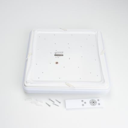 Brilagi - Ρυθμιζόμενο φωτιστικό οροφής OPAL LED/24W/230V 37,5x37,5 cm 3000/4000/6500K + τηλεχειριστήριο