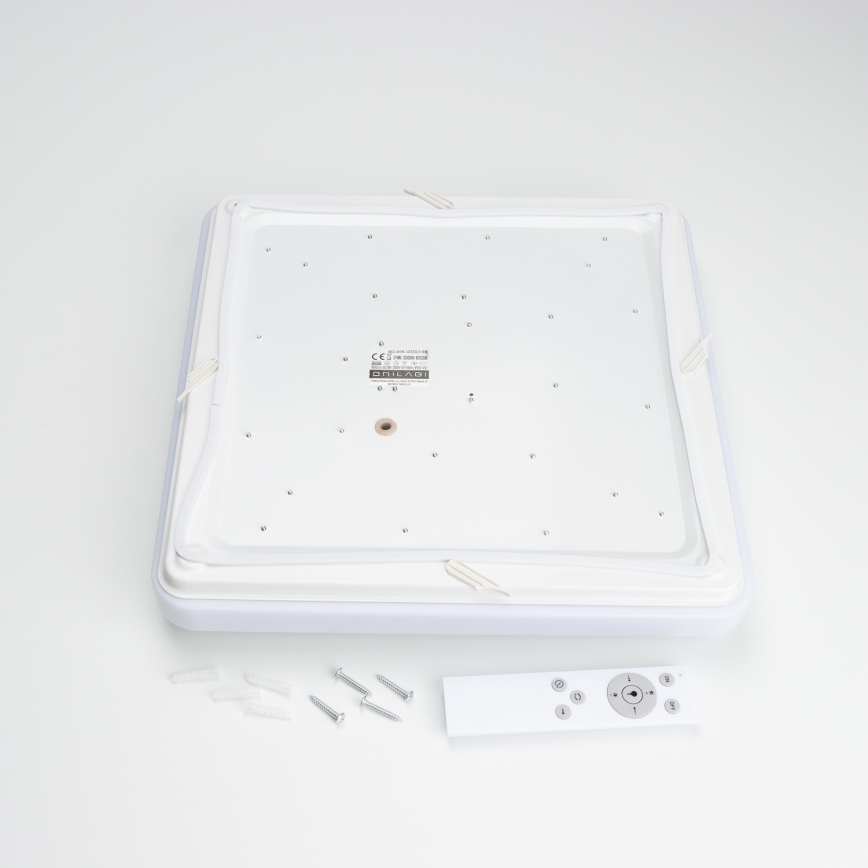 Brilagi - Ρυθμιζόμενο φωτιστικό οροφής OPAL LED/24W/230V 37,5x37,5 cm 3000/4000/6500K + τηλεχειριστήριο