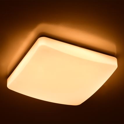 Brilagi - Ρυθμιζόμενο φωτιστικό οροφής OPAL LED/24W/230V 37,5x37,5 cm 3000/4000/6500K + τηλεχειριστήριο