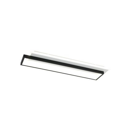 Brilagi - Ρυθμιζόμενο LED φωτιστικό οροφής OUTLINE LED/66W/230V 3000-6000K 15x60 cm λευκό/μαύρο + τηλεχειριστήριο
