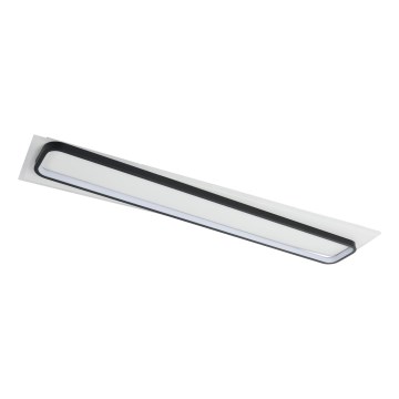 Brilagi - Ρυθμιζόμενο φωτιστικό οροφής OUTLINE LED/90W/230V 3000-6000K 18x100 cm λευκό/μαύρο + τηλεχειριστήριο