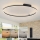 Brilagi - Ρυθμιζόμενο φωτιστικό οροφής PORTOFINO LED/85W/230V 3000-6000K Ø 120 cm μαύρο + τηλεχειριστήριο