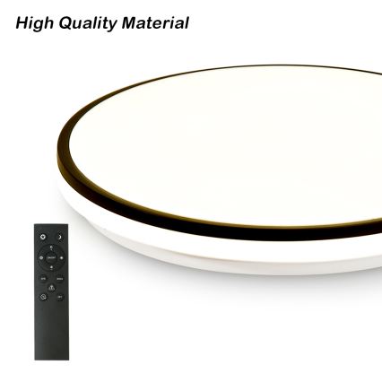 Brilagi - LED Ρυθμιζόμενο φωτιστικό οροφής Έξυπνο LED/24W/230V Ø 38 cm 3000-6000K Wi-Fi Tuya Beacon + τηλεχειριστήριο