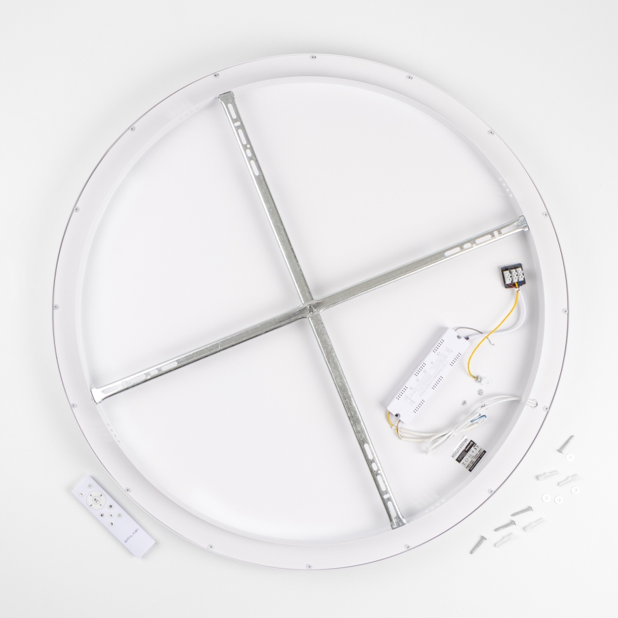 Brilagi - Ρυθμιζόμενο φωτιστικό οροφής LED FALCON II LED/108W/230V 3000-6500K διάμ. 80 cm λευκό + τηλεχειριστήριο