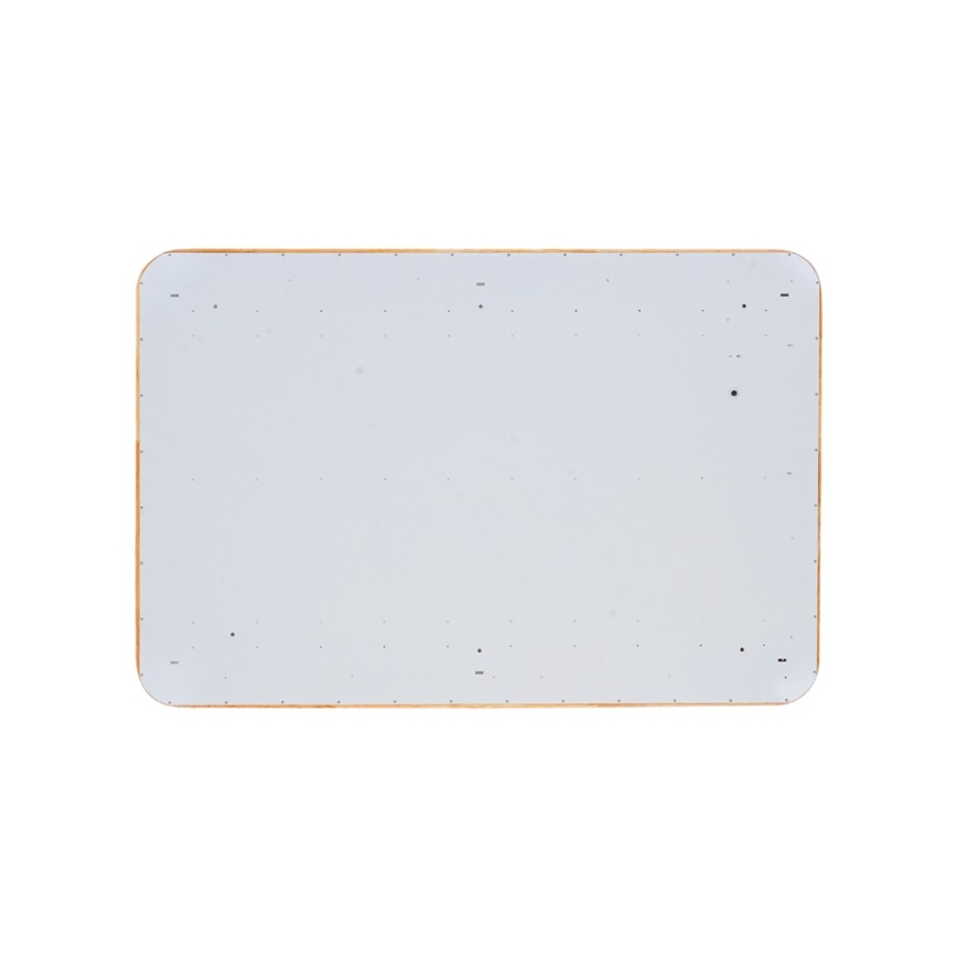 Brilagi - Ρυθμιζόμενο φωτιστικό οροφής MOLINA SQUARE LED/128W/230V 3000-6000K σε δρυ, 90x60 cm + τηλεχειριστήριο