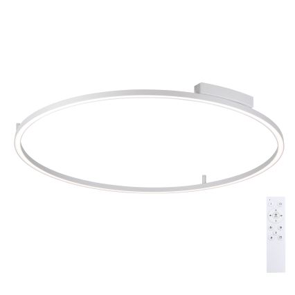 Brilagi - LED Ρυθμιζόμενο φωτιστικό οροφής PORTOFINO LED/85W/230V 3000-6000K Ø 120 cm ασημί + τηλεχειριστήριο