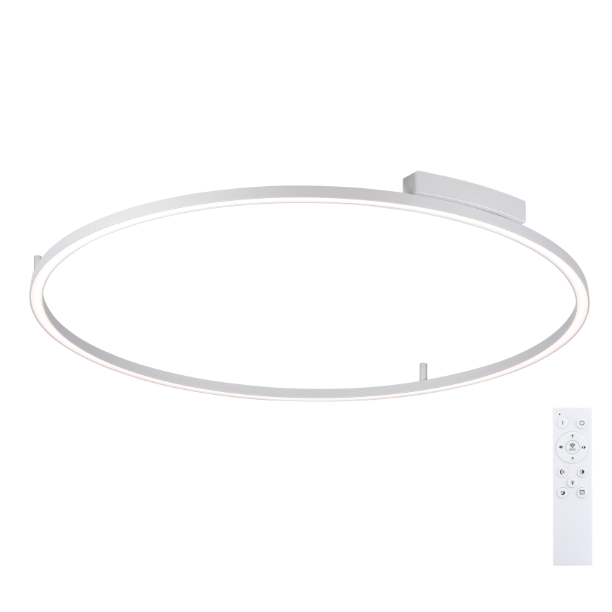 Brilagi - LED Ρυθμιζόμενο φωτιστικό οροφής PORTOFINO LED/85W/230V 3000-6000K Ø 120 cm ασημί + τηλεχειριστήριο