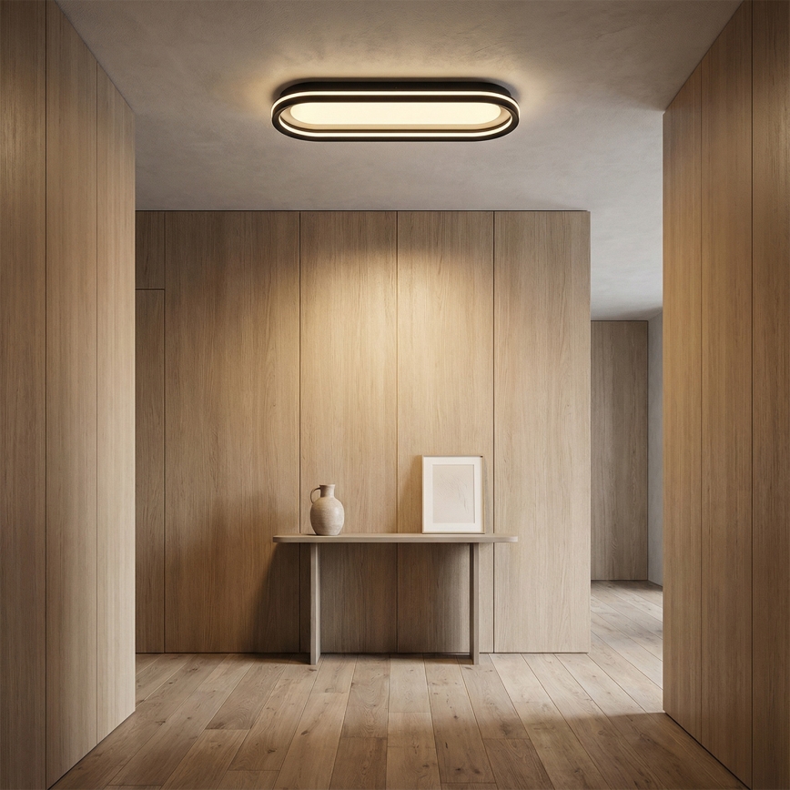 Brilagi - Ρυθμιζόμενη πλαφονιέρα LED TRIVARO LED/85W/230V 3000-6000K 20x60 cm + τηλεχειριστήριο