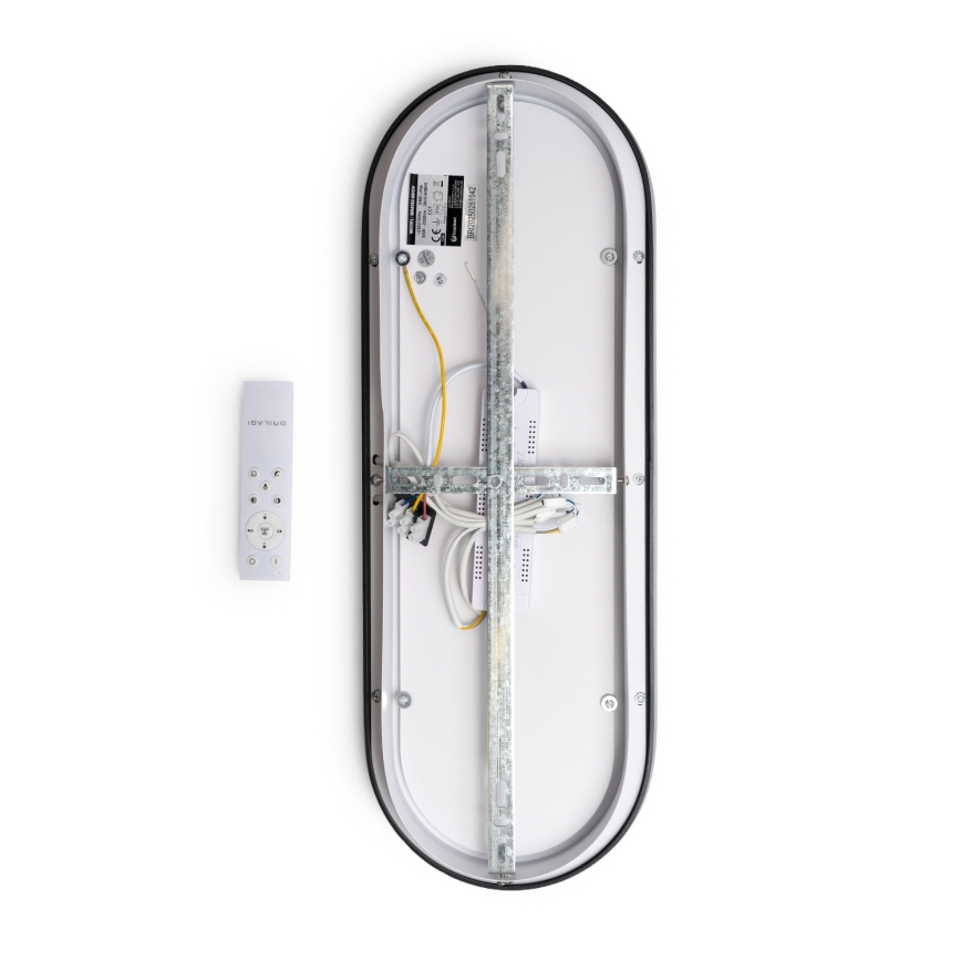 Brilagi - Ρυθμιζόμενη πλαφονιέρα LED TRIVARO LED/85W/230V 3000-6000K 20x60 cm + τηλεχειριστήριο