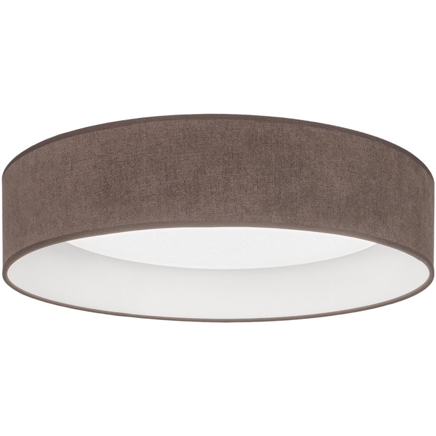 Brilagi - Ρυθμιζόμενο LED φωτιστικό οροφής VELVET SMARTIX STARS LED/36W/230V 3000-6000K διάμ. 55 cm καφέ Wi-Fi Tuya Beacon + τηλεχειριστήριο